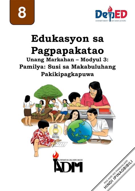 Unang Markahan Modyul 3: Pamilya: Susi sa Makabuluhang .